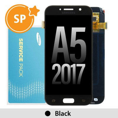 Tecguru-Samsung Galaxy A5 (2017) A520F OLED Screen Replacement Digitizer GH97-19733B/20135B (Service Pack)-Gold Tecguru-Samsung Galaxy A5 (2017) A520F OLED Screen Replacement Digitizer GH97-19733B/20135B (Service Pack)-Gold